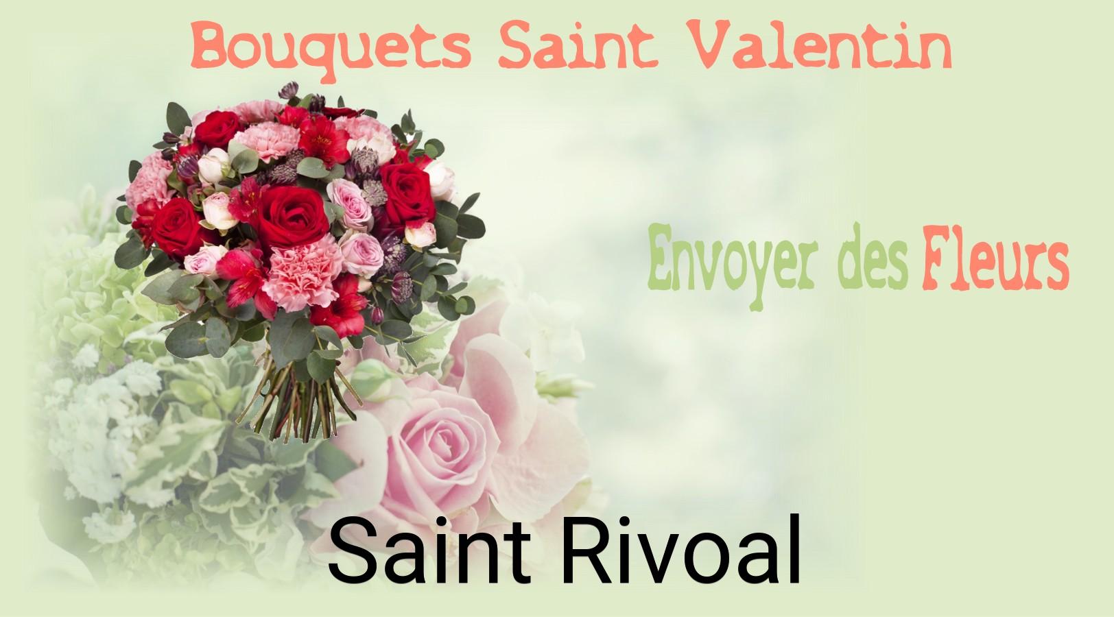 Roses de Saint-Valentin livrées à Saint-Rivoal